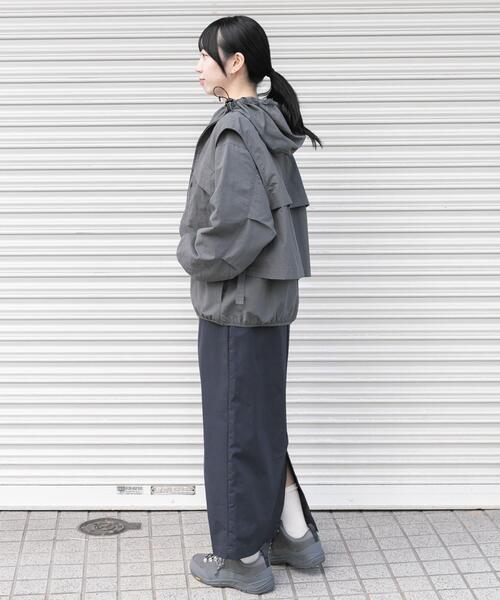 EKAL（エカル）の「SOLOTEX タイトスカート（スカート・レディース・ネイビー/ブラック・ONE）」の8枚目の写真