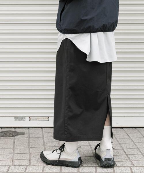 EKAL（エカル）の「SOLOTEX タイトスカート（スカート・レディース・ネイビー/ブラック・ONE）」の19枚目の写真