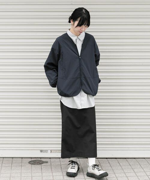 EKAL（エカル）の「SOLOTEX タイトスカート（スカート・レディース・ネイビー/ブラック・ONE）」の21枚目の写真