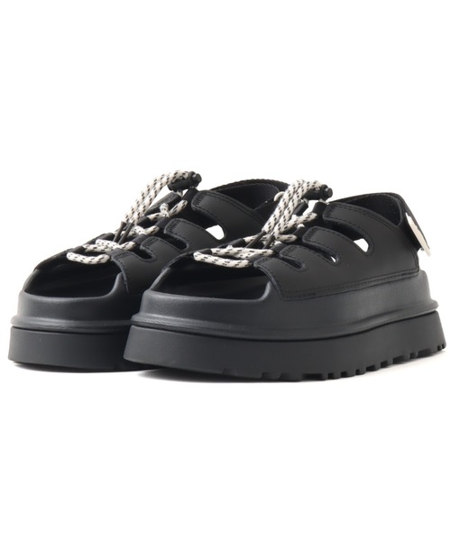UGG(アグ)の「UGG W GOLDENGLOW TOGGLE / アグ ゴールデングロウ トグル(サンダル・レディース・ブラック・25.0cm/24.0cm/23.0cm/26.0cm/22.0cm)」の4枚目の写真