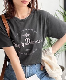 Java（ジャバ）の「《JaVaジャバコラボ》刺繍とプリントが織りなす唯一無二のデザイン。綿100%おさかな刺繍Tシャツ（Tシャツ/カットソー）」