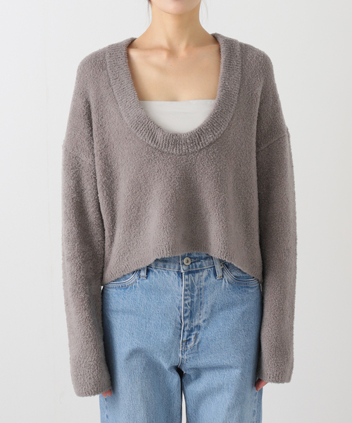 ノーブルニット新品SHEARLING KNIT Noble（ノーブル）の「SHEARLING KNIT（ニット/セーター）」 - WEAR
