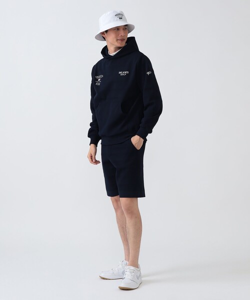 BEAMS GOLF(ビームスゴルフ)の「PURPLE LABEL / BROOKLYN ニット パーカー(パーカー・メンズ・ネイビー/ホワイト・XL/M/L/S)」の7枚目の写真
