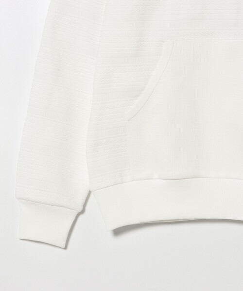 BEAMS GOLF(ビームスゴルフ)の「PURPLE LABEL / BROOKLYN ニット パーカー(パーカー・メンズ・ネイビー/ホワイト・XL/M/L/S)」の14枚目の写真