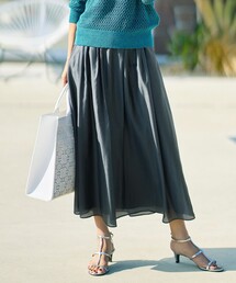 自由区（ジユウク）の「エアリーローンプレーン スカート（スカート）」