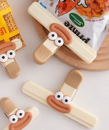 Vini（ヴィニ）の「大きな口の顔 キッチン クリップ（キッチンツール）」