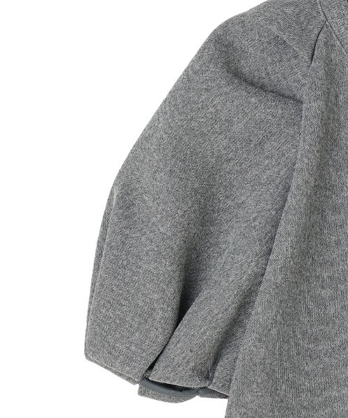 JENNE（ジェンヌ）の「日本製ダンボールニットトップス（Tシャツ/カットソー・レディース・ホワイト/ブラック/グレー・SMALL/MEDIUM/LARGE）」の21枚目の写真