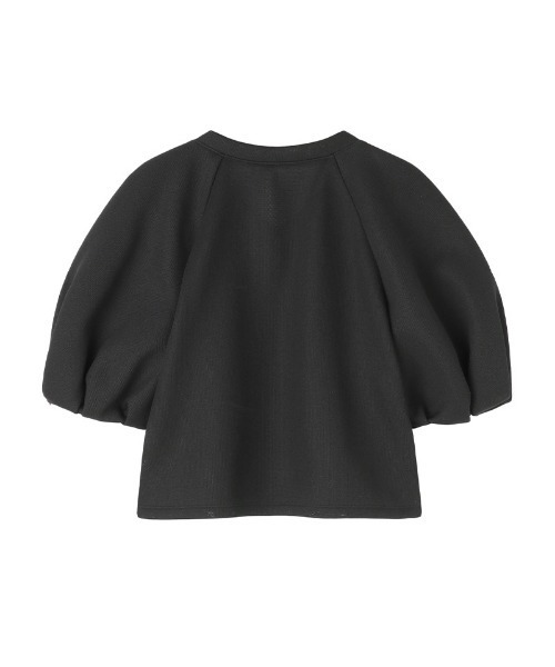 JENNE（ジェンヌ）の「日本製ダンボールニットトップス（Tシャツ/カットソー・レディース・ホワイト/ブラック/グレー・SMALL/MEDIUM/LARGE）」の7枚目の写真
