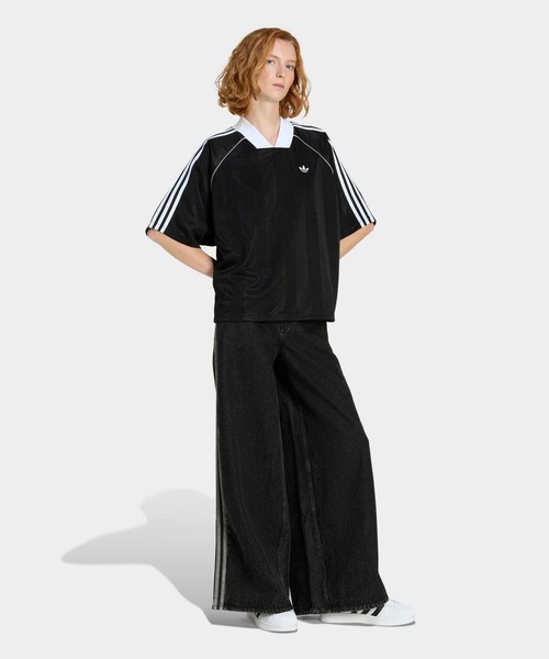 adidas（アディダス）の「ファイヤーバード アディレニウム トラックパンツ デニム / アディダスオリジナルス adidas Originals（デニムパンツ・レディース・ブラック・32W 30L/31W 30L/30W 30L/29/30/28/30/27/30/26/30/25/30/24/30）」の15枚目の写真