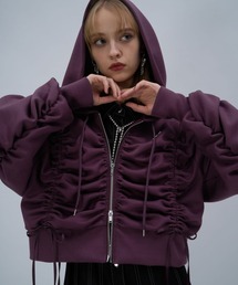 HARE（ハレ）の「ダンボールギャザーパーカー(HARE)（パーカー）」