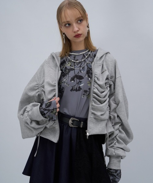 HARE（ハレ）の「ダンボールギャザーパーカー(HARE)（パーカー）」 - WEAR