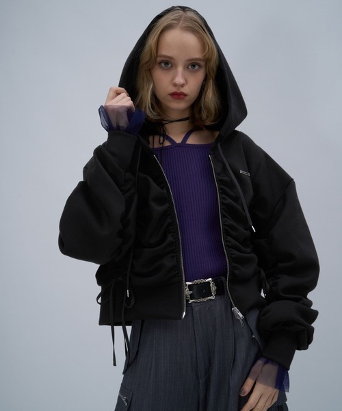 HARE（ハレ）の「ダンボールギャザーパーカー(HARE)（パーカー）」 - WEAR