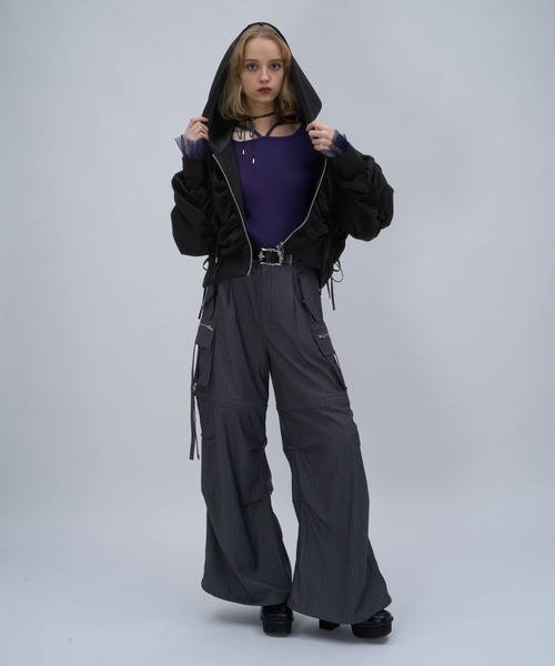 ダンボールギャザーパーカー/HARE HARE（ハレ）の「ダンボールギャザーパーカー(HARE)（パーカー）」 - WEAR