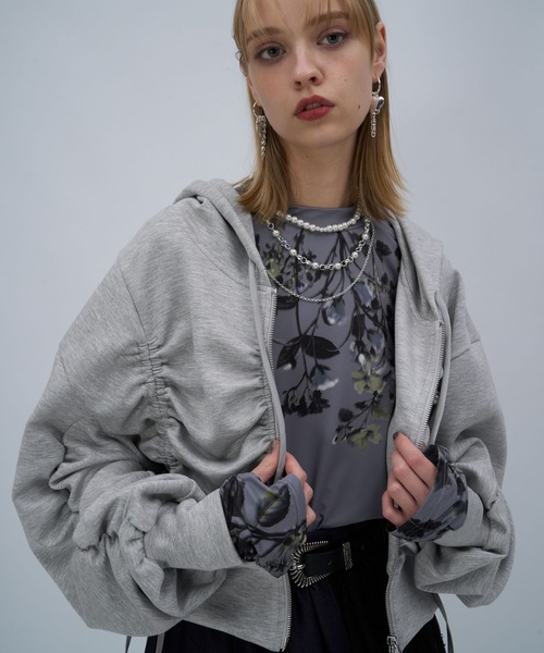 HARE（ハレ）の「ダンボールギャザーパーカー(HARE)（パーカー）」 - WEAR