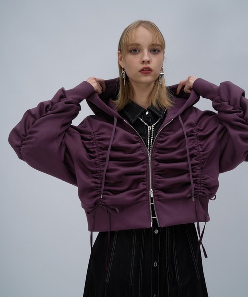 HARE（ハレ）の「ダンボールギャザーパーカー(HARE)（パーカー）」 - WEAR
