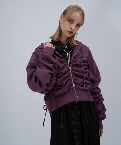HARE（ハレ）の「ダンボールギャザーパーカー(HARE)（パーカー）」 - WEAR