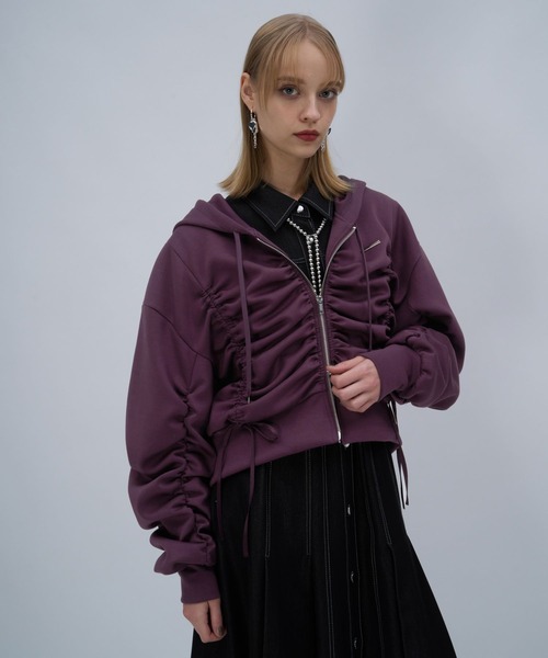 HARE（ハレ）の「ダンボールギャザーパーカー(HARE)（パーカー）」 - WEAR