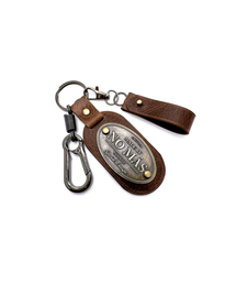 NO MAS（ノーマス）の「KEY RING Vol.22(BROWN)（キーケース/キーアクセサリー）」