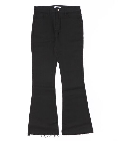 i-dare(アイディア)の「【i-dare】フレア デニムパンツ(その他パンツ・レディース・ブラック・SMALL/MEDIUM/X-LARGE)」の6枚目の写真