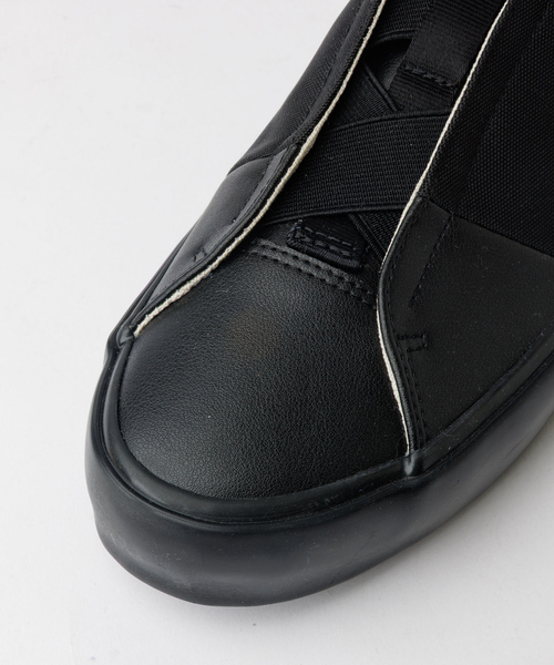 alfredoBANNISTER（アルフレッドバニスター）の「【26S/S】比翼 スリッポン スニーカー（スニーカー・メンズ・ブラック/ネイビー/ホワイト・39/40/43/42/41/44/45）」の12枚目の写真