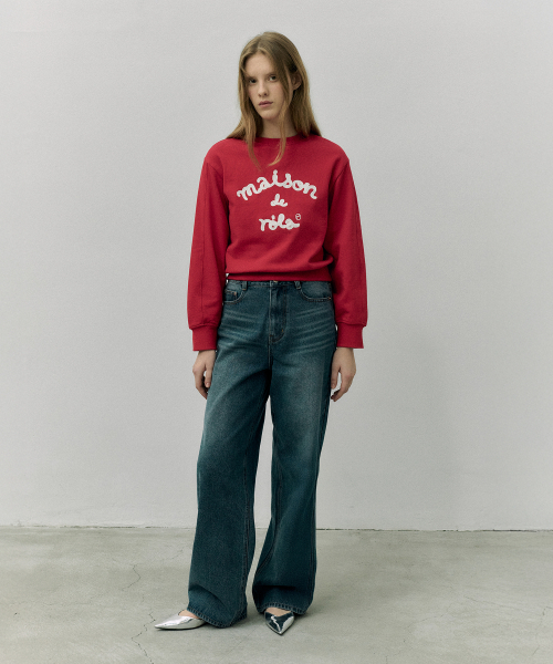 ROLAROLA（ロラロラ）の「WIDE DENIM PANTS LIGHT BLUE（デニムパンツ・レディース・その他・S/M）」の2枚目の写真