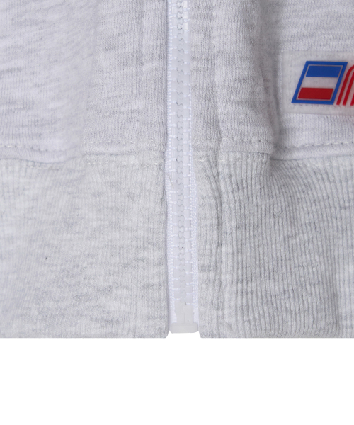 MENASOO(ミナス)の「Menasoo Hearttrack Zipup Cardigan_White Melange(カーディガン/ボレロ・レディース・アッシュグレー・F)」の9枚目の写真