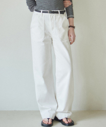 OURHOPE（アワーホープ）の「ウォッシングコットンパーティグパンツ - ホワイト（その他パンツ）」