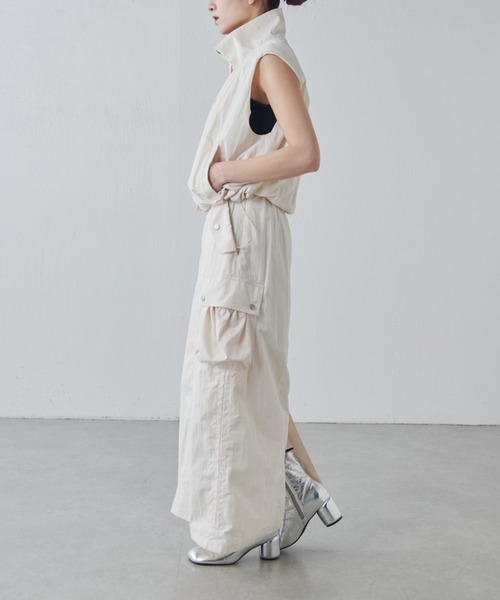 Lui's(ルイス)の「【セットアップ対応◎】バルーンコンパクトベスト(ベスト・レディース・ブラック/アイボリー・FREE)」の16枚目の写真