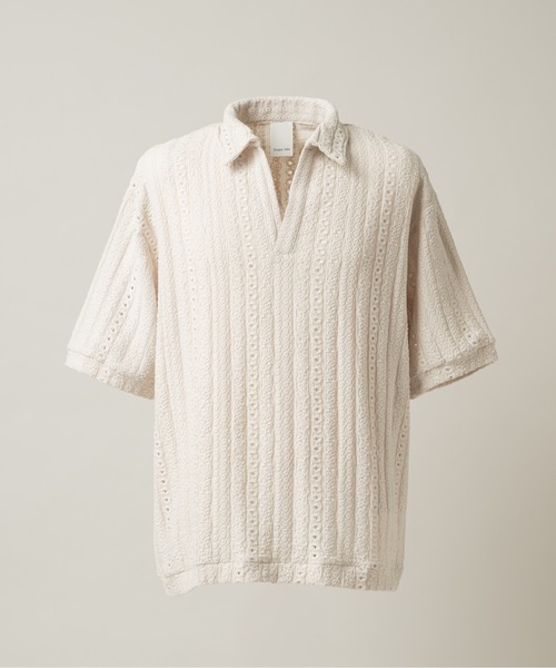 CASPER JOHN（キャスパージョン）の「Rattling skipper shirts/ラトリングスキッパーシャツ（シャツ/ブラウス・メンズ・アイボリー/ブラウン/ブラック・SMALL/X-SMALL/LARGE/MEDIUM）」の20枚目の写真