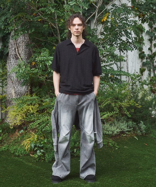 CASPER JOHN（キャスパージョン）の「Rattling skipper shirts/ラトリングスキッパーシャツ（シャツ/ブラウス・メンズ・アイボリー/ブラウン/ブラック・SMALL/X-SMALL/LARGE/MEDIUM）」の5枚目の写真