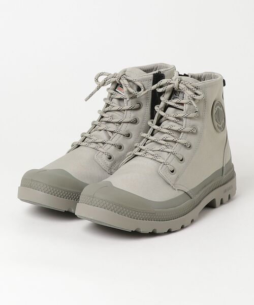 PALLADIUM（パラディウム）の「【防水】PALLADIUM/パラディウム PAMPA RCY LT+WP+ZIP（スニーカー・メンズ・グレー/ベージュ・28cm/26.5cm/27cm/26cm/27.5cm）」の2枚目の写真