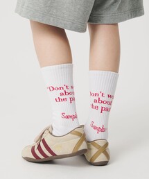 Samplee（サンプリー）の「【別注】＜Samplee＞メッセージ ソックス（ソックス/靴下）」