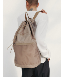 LEMARD（ルマード）の「メッシュストリングバックパック - ベージュ（バックパック/リュック）」