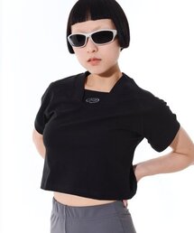 EX FOOTBALL CROP TSHIRTS (BLACK)