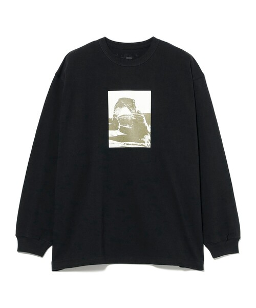 BEAMS T(ビームスティー)の「Joe Garvey / Long Sleeve T-Shirt(Tシャツ/カットソー・メンズ・ブラック・SMALL/LARGE/X-LARGE/MEDIUM)」の2枚目の写真