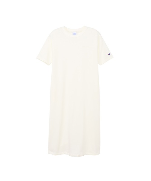 Champion(チャンピオン)の「【Champion/チャンピオン】レディース スウェットワンピース(ワンピース・レディース・ネイビー/オリーブ/ブラック/アッシュグレー/オフホワイト・LARGE/MEDIUM)」の2枚目の写真
