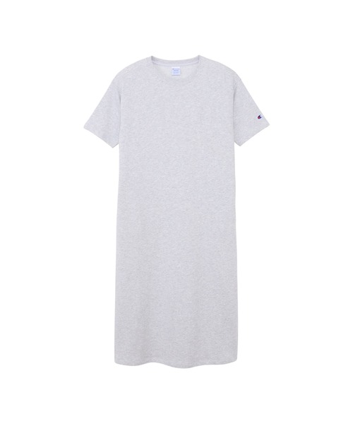 Champion(チャンピオン)の「【Champion/チャンピオン】レディース スウェットワンピース(ワンピース・レディース・ネイビー/オリーブ/ブラック/アッシュグレー/オフホワイト・LARGE/MEDIUM)」の1枚目の写真