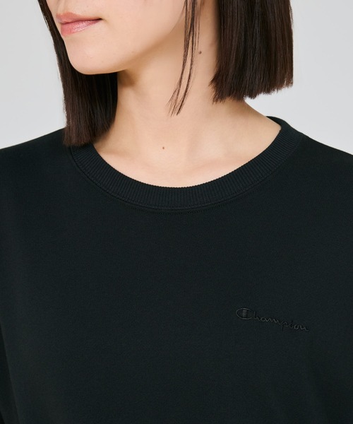 Champion(チャンピオン)の「【Champion/チャンピオン】レディース スウェットワンピース(ワンピース・レディース・ネイビー/オリーブ/ブラック/アッシュグレー/オフホワイト・LARGE/MEDIUM)」の17枚目の写真