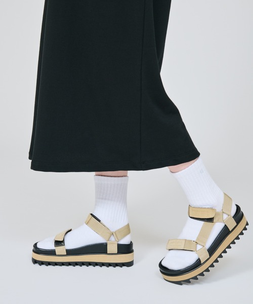 Champion(チャンピオン)の「【Champion/チャンピオン】レディース スウェットワンピース(ワンピース・レディース・ネイビー/オリーブ/ブラック/アッシュグレー/オフホワイト・LARGE/MEDIUM)」の7枚目の写真