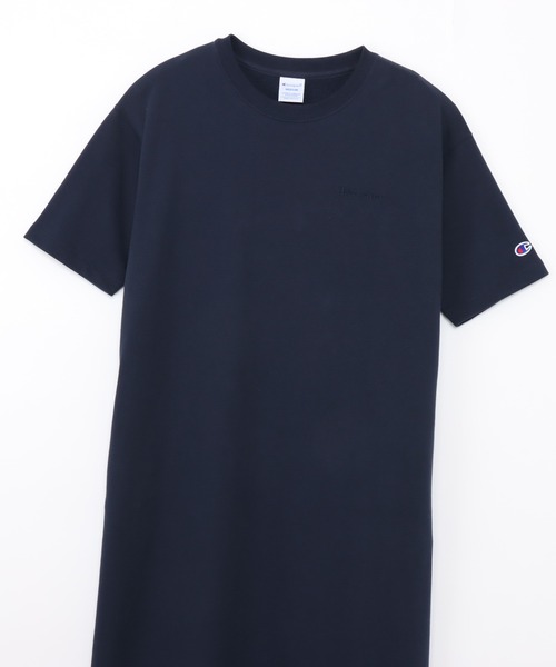 Champion(チャンピオン)の「【Champion/チャンピオン】レディース スウェットワンピース(ワンピース・レディース・ネイビー/オリーブ/ブラック/アッシュグレー/オフホワイト・LARGE/MEDIUM)」の20枚目の写真