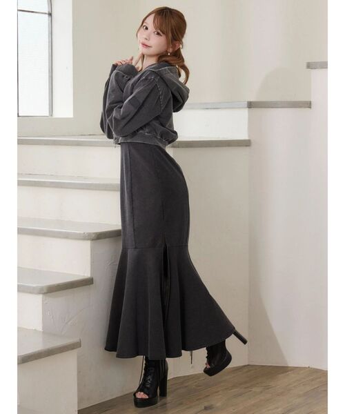 EATME（イートミー）の「スウェットショートパーカー（パーカー・レディース・ブルー/ブラック・FREE）」の19枚目の写真