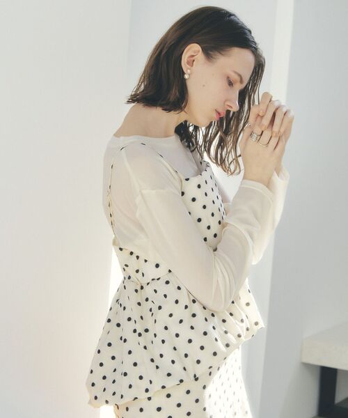 YECCA VECCA（イェッカヴェッカ）の「パヴェボールパールピアス（ピアス（両耳用）・レディース・シルバー/ゴールド・FREE）」の5枚目の写真