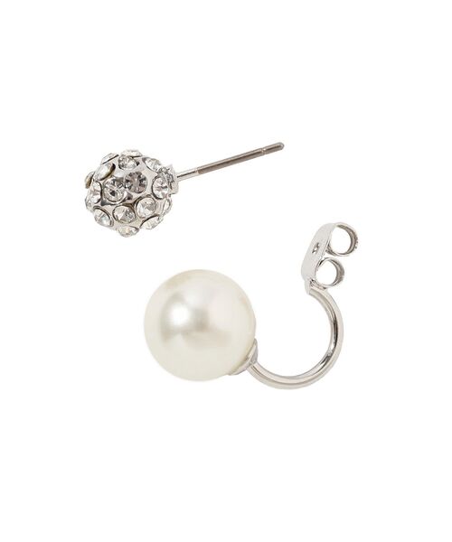 YECCA VECCA（イェッカヴェッカ）の「パヴェボールパールピアス（ピアス（両耳用）・レディース・シルバー/ゴールド・FREE）」の10枚目の写真