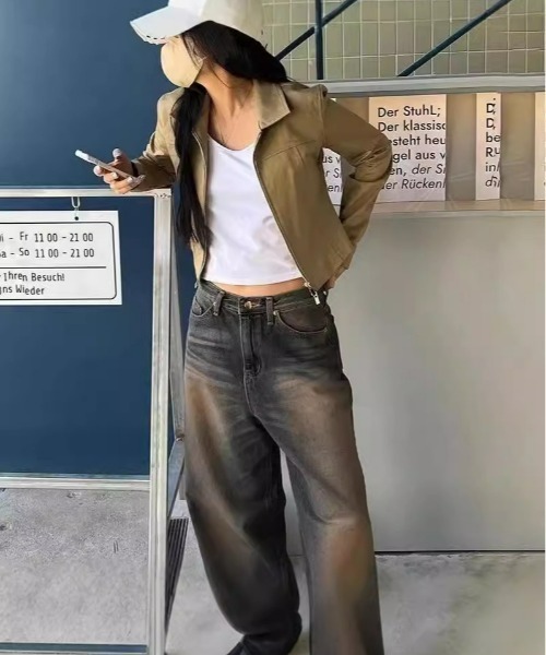 REBALANCE(リバランス)の「レトロジーンズ(デニムパンツ・レディース・A・LARGE/MEDIUM)」の2枚目の写真