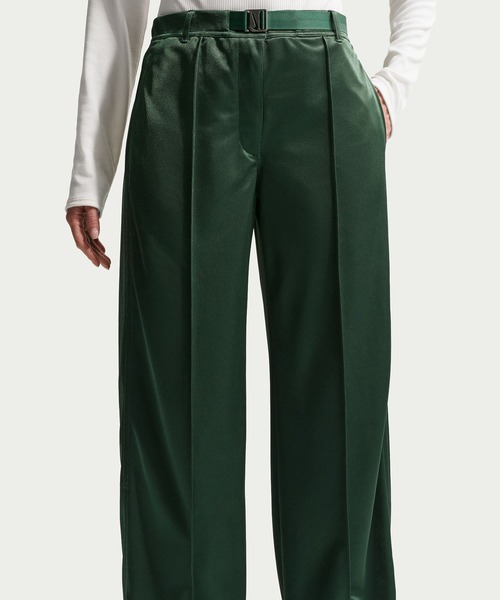 NIKE(ナイキ)の「NIKE AS W NSW BELTED PINTUCK PANT M IF0273(その他パンツ・レディース・ブラック/オリーブ・S/M)」の9枚目の写真