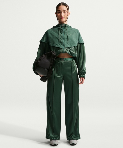 NIKE(ナイキ)の「NIKE AS W NSW BELTED PINTUCK PANT M IF0273(その他パンツ・レディース・ブラック/オリーブ・S/M)」の12枚目の写真