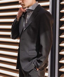 EDIFICE | "抗菌防臭&シワ防止機能" ワルツ ツイル 2ボタン ジャケット(テーラードジャケット)