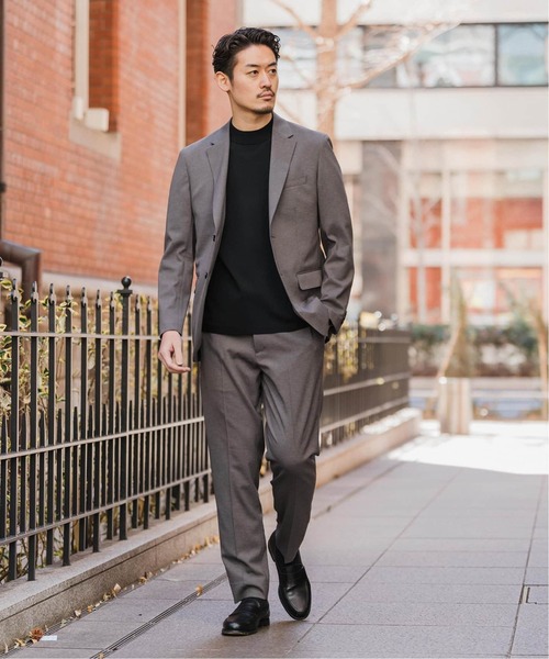 EDIFICE(エディフィス)の「"抗菌防臭&シワ防止機能" ワルツ ツイル 2ボタン ジャケット(テーラードジャケット・メンズ・ベージュ/ネイビー/ブラック/ブラウン/コバルトブルー・SMALL/MEDIUM/LARGE/X-LARGE)」の14枚目の写真