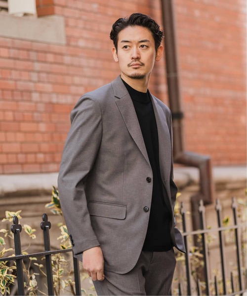 EDIFICE(エディフィス)の「"抗菌防臭&シワ防止機能" ワルツ ツイル 2ボタン ジャケット(テーラードジャケット・メンズ・ベージュ/ネイビー/ブラック/ブラウン/コバルトブルー・SMALL/MEDIUM/LARGE/X-LARGE)」の18枚目の写真