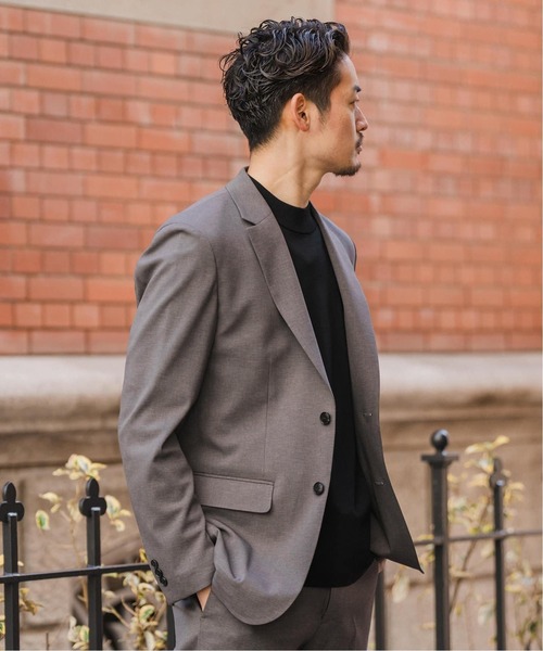 EDIFICE(エディフィス)の「"抗菌防臭&シワ防止機能" ワルツ ツイル 2ボタン ジャケット(テーラードジャケット・メンズ・ベージュ/ネイビー/ブラック/ブラウン/コバルトブルー・SMALL/MEDIUM/LARGE/X-LARGE)」の21枚目の写真